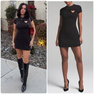 SKIMS Heart Cutout Dress Size XL